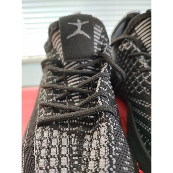 Danskin Woman Ecstatic Black Vegan Stretchy Knit Upper Sneakers Size 7 Athletic - Picture 4 of 16